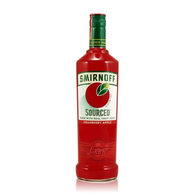Smirnoff Sourced Cranberry Apple 0.7L (30% Vol.) 3 Smirnoff Sourced Cranberry Apple 0.7L (30% Vol.)