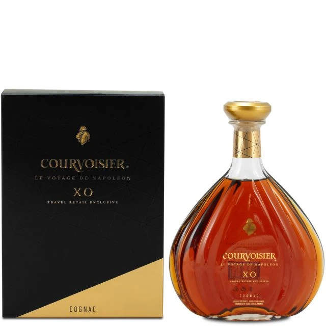 Courvoisier XO Cognac Le Voyage De Napoleon 0.7L (40% Vol.) + GB 3 Courvoisier XO Cognac Le Voyage De Napoleon 0.7L (40% Vol.) + GB