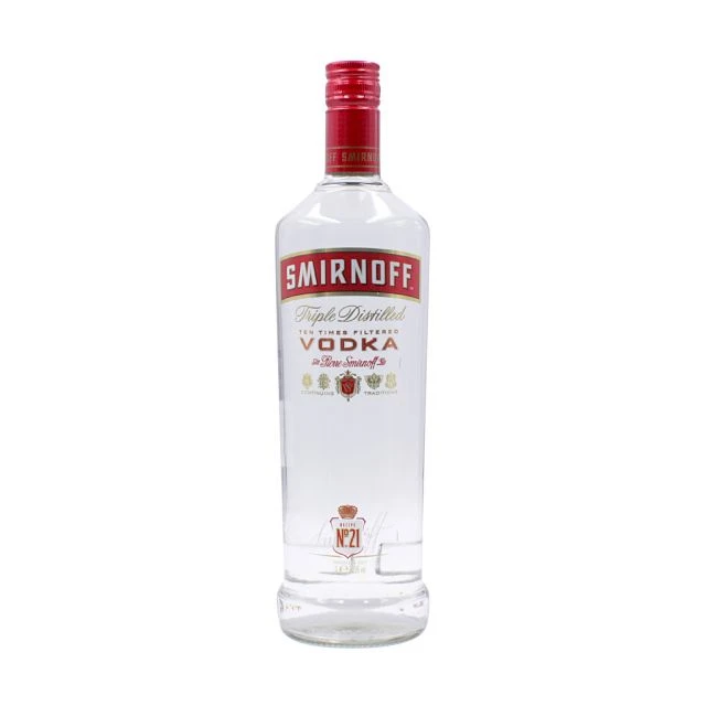 Smirnoff Red Label No.21 1.0L (37.5% Vol.) 3 Smirnoff Red Label No.21 1.0L (37.5% Vol.)