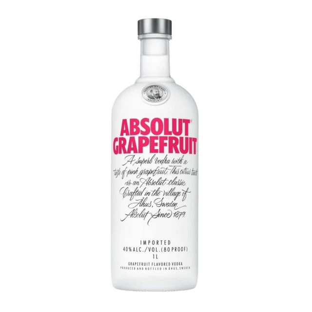 Absolut Grapefruit 1.0L (40% Vol.) 3 Absolut Grapefruit 1.0L (40% Vol.)