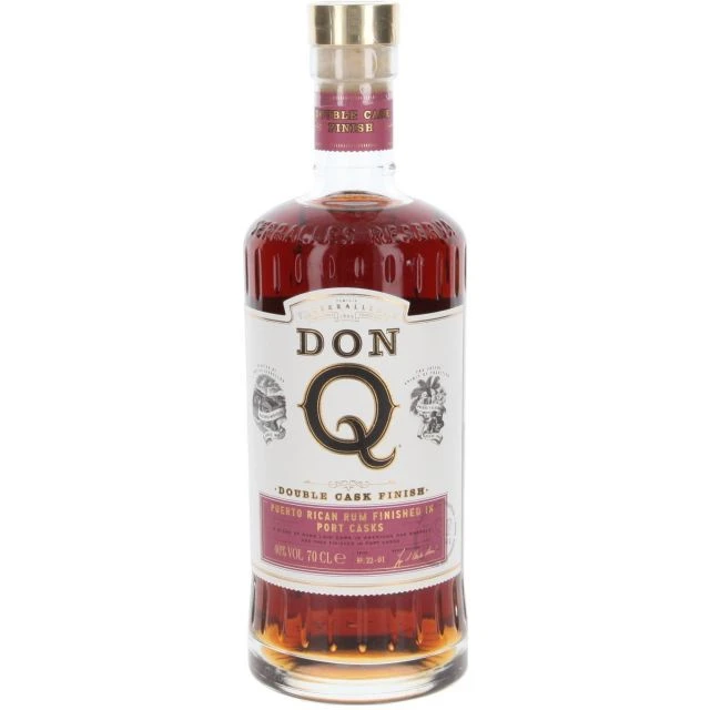 Don Q Double Cask Finish Port Cask Rum 0.7L (40% Vol.) 3 Don Q Double Cask Finish Port Cask Rum 0.7L (40% Vol.)