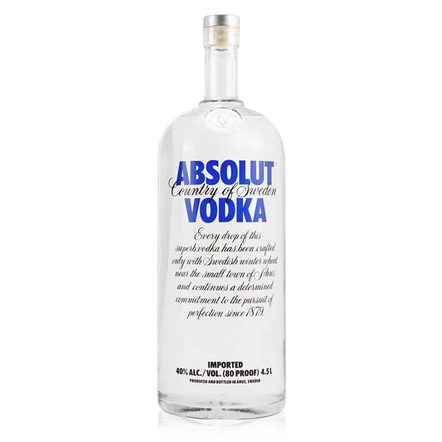 Absolut Vodka 4.5L (40% Vol.) 3 Absolut Vodka 4.5L (40% Vol.)