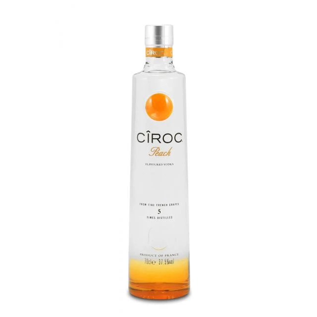 Cîroc Peach 0.7L (37.5% Vol.) With Engraving 3 Cîroc Peach 0.7L (37.5% Vol.) With Engraving
