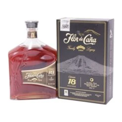 Flor De Cana 18 YO Rum In Gift Box 1.00L (40% Vol.)