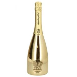 Lamborghini Brut Spumante Gold + 2 Glasses 0.75L (12% Vol.)