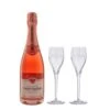 Taittinger Brut Prestige Rosé + 2 Glasses 0.75L (12.5% Vol.)