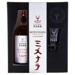 Cognac Park Borderies Mizunara Cask Finish Single Cru Mit Glas 0.7L (43.5% Vol.)