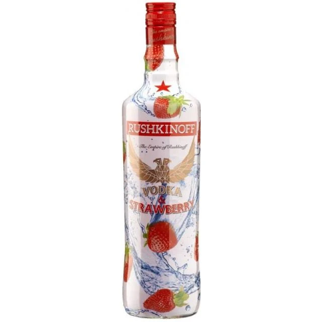 Rushkinoff Vodka Strawberry 1L (18% Vol.) 3 Rushkinoff Vodka Strawberry 1L (18% Vol.)